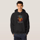 HEREN TRUI MET OPPEP MOTIEF EN CAPUCHON HOODIE (Voorkant volledig)