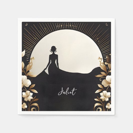 Heren Tuxedo Uitgebreid Zwart Pak Bruidsmeestepake Servet (Voorkant)