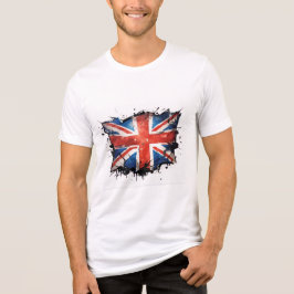 Heren union jack t-shirt