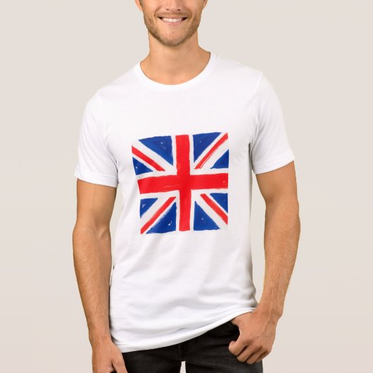 Heren union jack t-shirt (Voorkant)