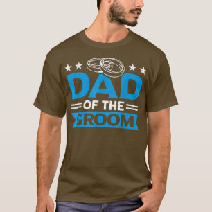 Heren Vader Van De Bruidegom Overeenkomstige Bache T-shirt