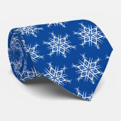 Heren Vakantie Das Sneeuwvlokken (Opgerold)