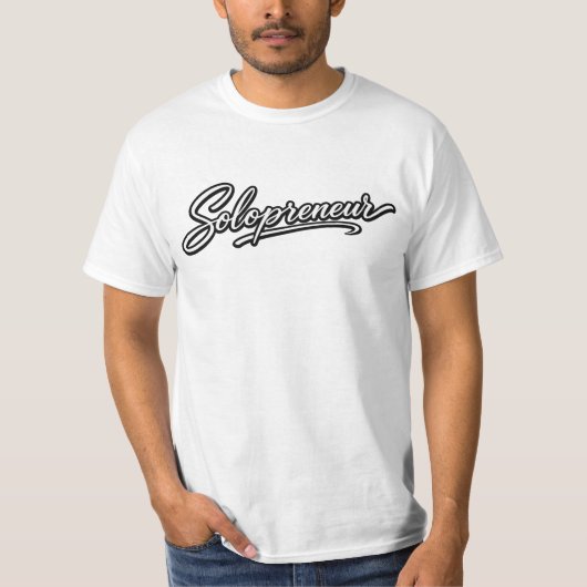 Heren Value T-shirt (Voorkant)