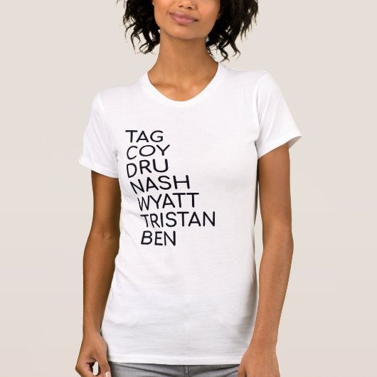 Heren van de Little River T-shirt (Voorkant)