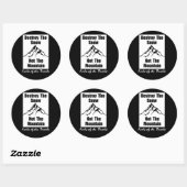 Heren van de Raden Ronde Sticker (Vel)