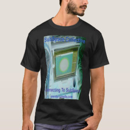 Heren "Verbinding maken met SubSpace" zwart T-shir T-shirt