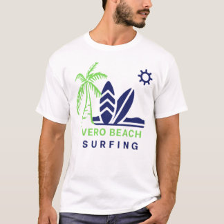 Heren Vero Beach Florida Surfen T-Shirt