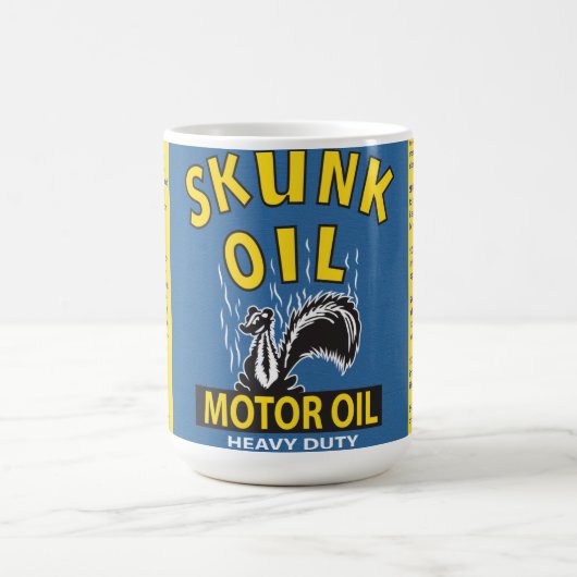 Heren Vintage Auto Olie Mok (Center)