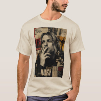 Heren Vintage Grunge Grafische T-Shirt