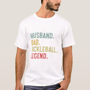 Heren Vintage T-shirt Echtgenoot Vader Pickleball 
