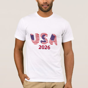Heren Vlag USA T-Shirt