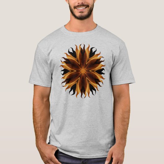 Heren vlam shirt (Voorkant)