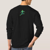 Heren Voetbalspeler T-shirt (Achterkant)