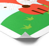 Heren Vos - Bosvrienden Kinderkamer Muur Kunst Poster (Hoek)