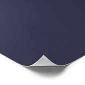 Heren walvis strikje monogram jongens kinderkamer poster (Hoek)