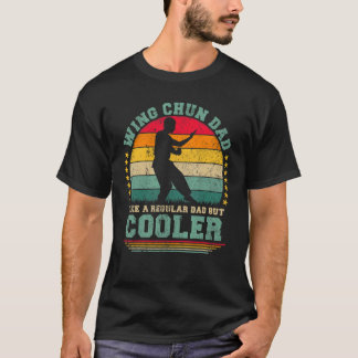 Heren Wing Chun Vintage Wing Chun Vader Vaderdag T-shirt