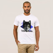 Heren Yellowstone T-shirt (Voorkant volledig)