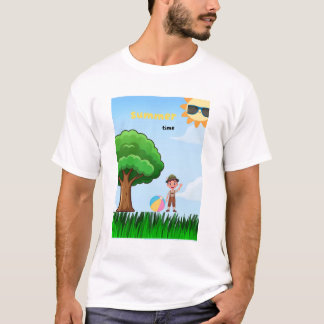 Heren zomer T-shirt