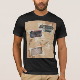 Heren zwarte t-shirt