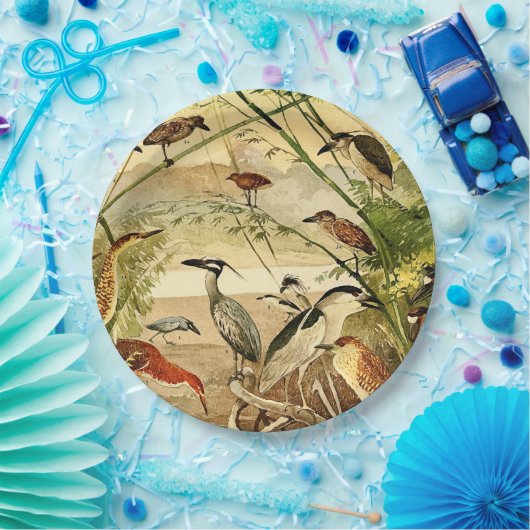  herendieren Borden van wilde dieren Papieren Bordje (Feest)