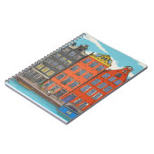 Herengracht Canal Amsterdam Nederland Notitieboek (Linkerzijde)