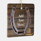 Herenhoed Cowboyhoed Keramisch Ornament (Rechts)