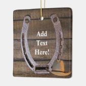 Herenhoed Cowboyhoed Keramisch Ornament (Links)