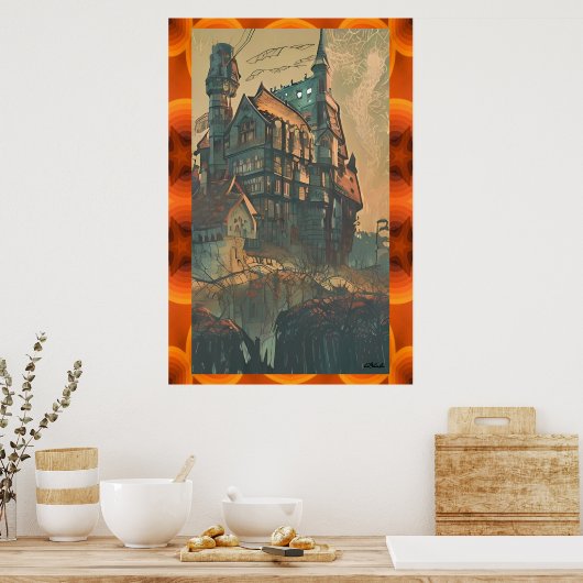 herenhuis poster (Keuken)