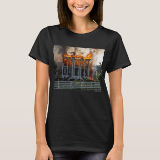 Herenhuis uit de tijd voor de Amerikaanse Burgeroo T-shirt