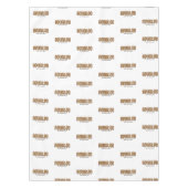 Herenigd en het voelt zich zo goed herenigd tafelkleed (Voorkant)