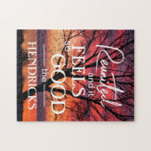 Herenigd en het voelt zo goed citaat Puzzle Legpuzzel (Horizontaal)