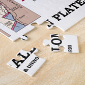 Herenigd Farallon Bord! (Geologie Bord tektoniek) Legpuzzel (Zijkant)