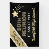 Herenigen! 50 jaar klasse reünie Banner (Verticaal)