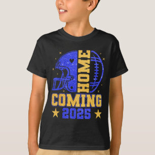 Hereniging 2025 Hoco Voetbal Mama Meisje Blauw Gou T-shirt
