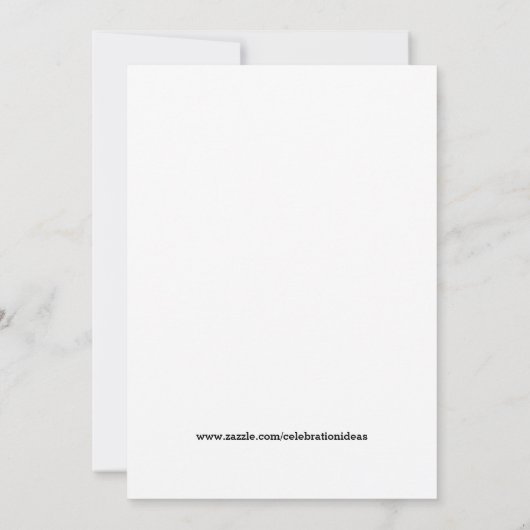 Hereniging familie Watermeloen Kaart (Achterkant)