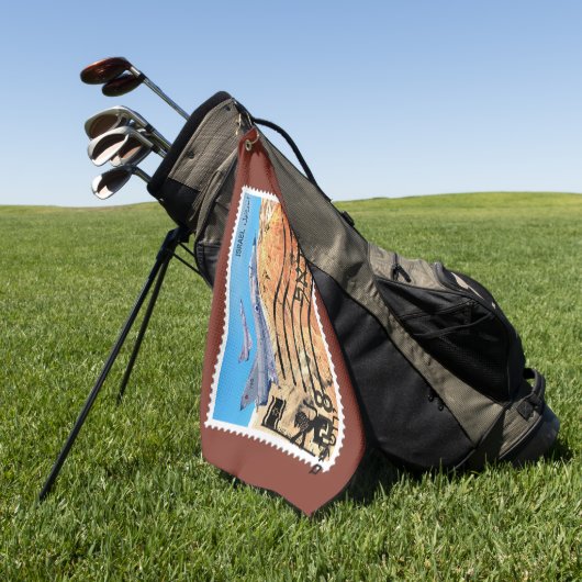 Hereniging Jeruzalem 50ste Jubileum Golfhanddoek (Groen)