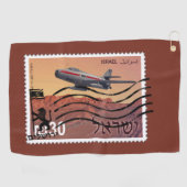 Hereniging Jeruzalem 50ste Jubileum Golfhanddoek (Horizontaal)