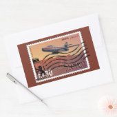 Hereniging Jeruzalem 50ste Jubileum Rechthoekige Sticker (Envelop)