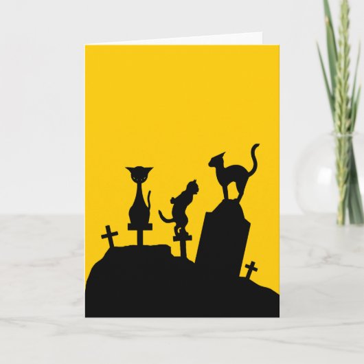 hereniging op het kerkhof kaart (Voorkant)