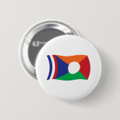 Herenigingsvlag Knop Ronde Button 5,7 Cm (Voorkant /achterkant)