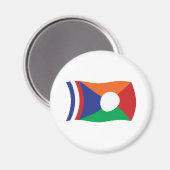 Herenigingsvlagmagneet Magneet (Voorkant / Achterkant)