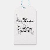 Herenigingszak Tags Cadeaulabel (Voorkant)