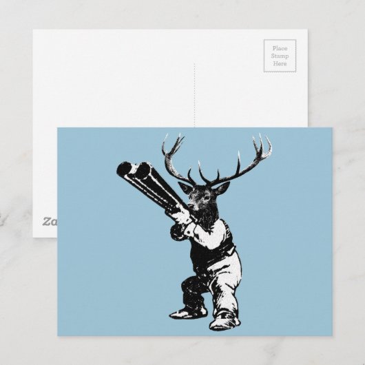  herenjacht briefkaart (Voorkant / Achterkant)