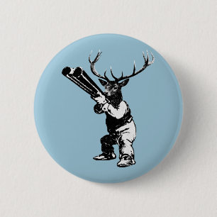 herenjacht ronde button 5,7 cm