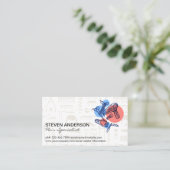 Herenkapper Gereedschap | Haar Specialist | Stylis Visitekaartje (Staand voorkant)