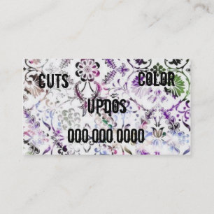 herenkapper kaart visitekaartje