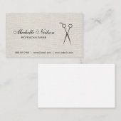 Herenkapper | Stylist Visitekaartje (Voorkant / Achterkant)