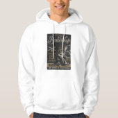 Herenkapsalon Retro Kapsels Scheertjes Hoodie (Voorkant)