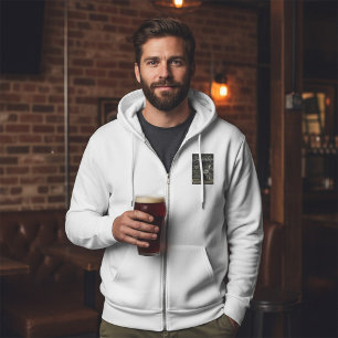 Herenkapsalon Retro Kapsels Scheertjes Hoodie