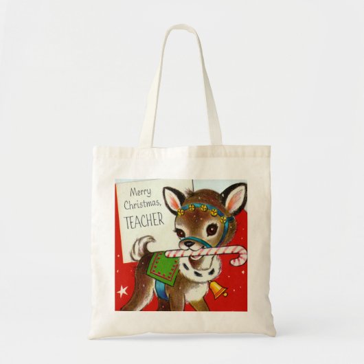 herenleraar kerst tote bag (Voorkant)